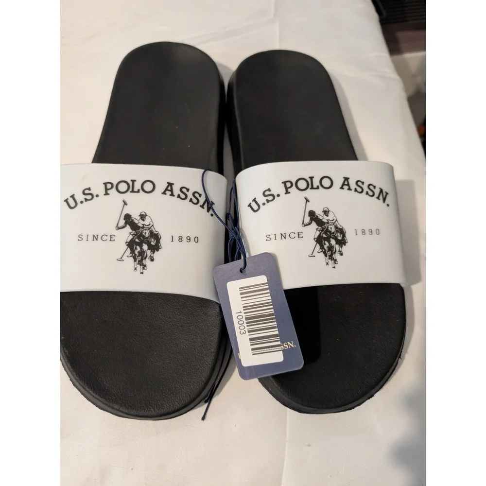 Men's Slide Sandals - Size  11/12 - U.S. Polo Assn. New With Tags